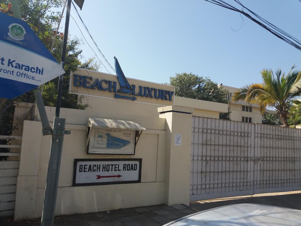 Beach Luxury Hotel การาจี ภายนอก รูปภาพ