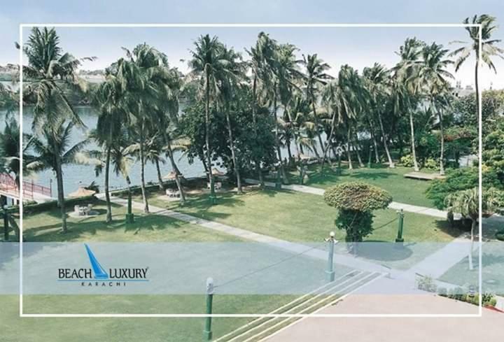 Beach Luxury Hotel การาจี ภายนอก รูปภาพ